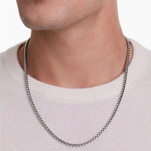 David Yurman Men’s Box Chain Necklace